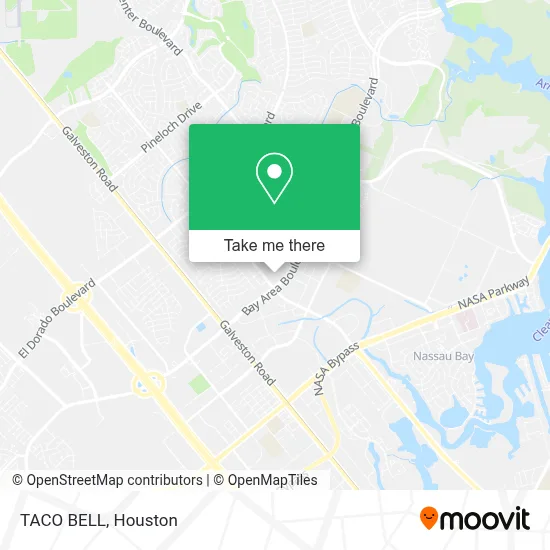 TACO BELL map