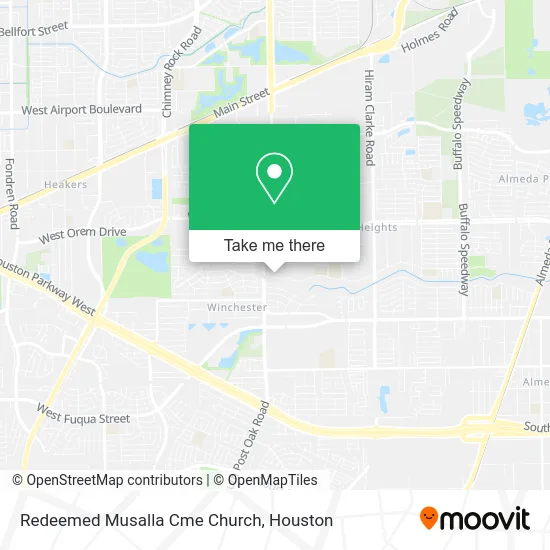Mapa de Redeemed Musalla Cme Church