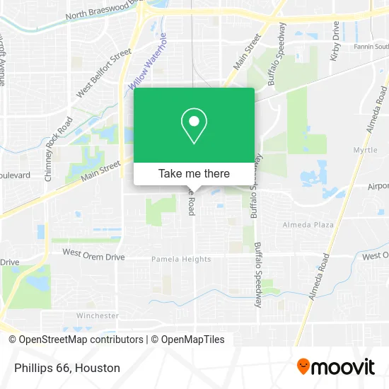 Phillips 66 map