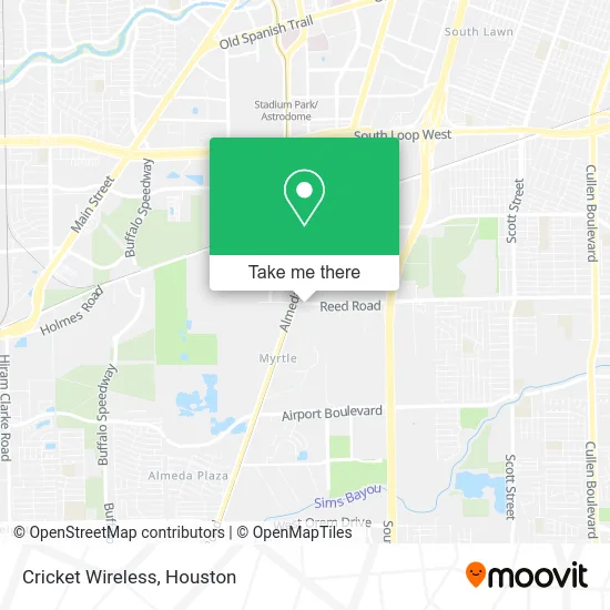 Cricket Wireless map