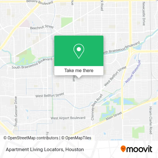 Apartment Living Locators map