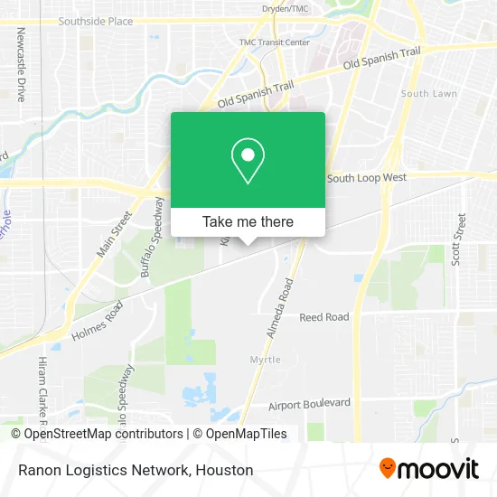 Ranon Logistics Network map