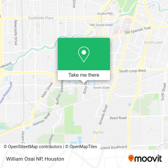 Mapa de William Osai NP