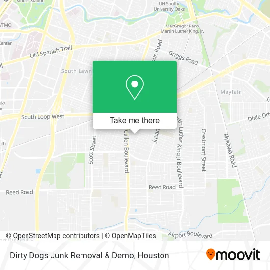 Dirty Dogs Junk Removal & Demo map
