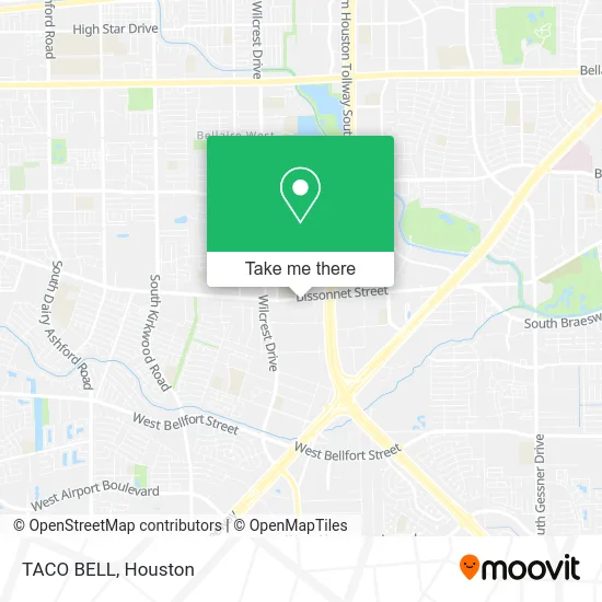 Mapa de TACO BELL