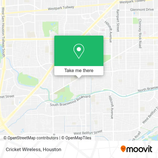 Cricket Wireless map