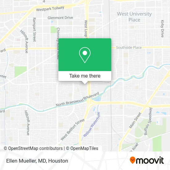 Ellen Mueller, MD map