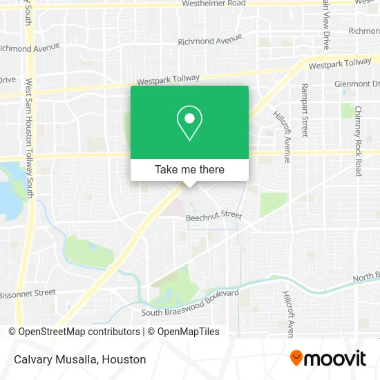 Mapa de Calvary Musalla