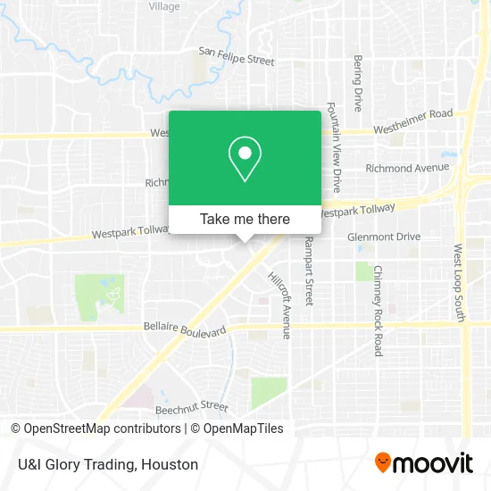 Mapa de U&I Glory Trading