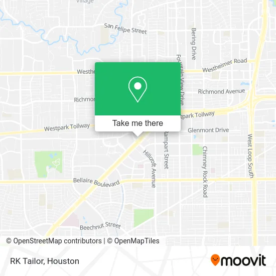 RK Tailor map
