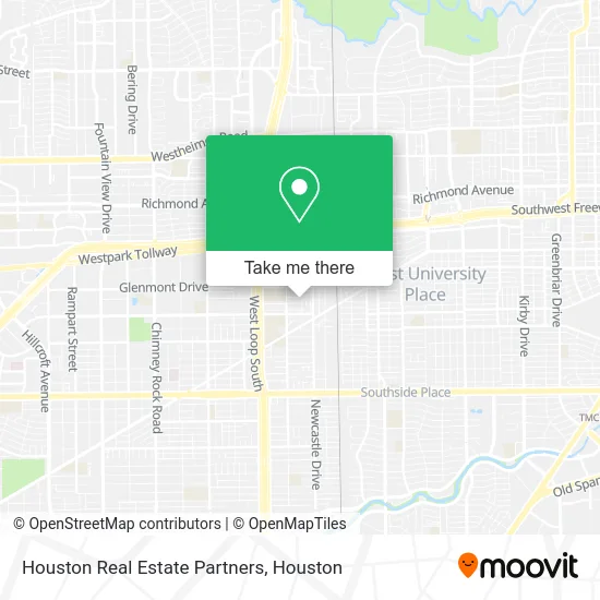 Houston Real Estate Partners map
