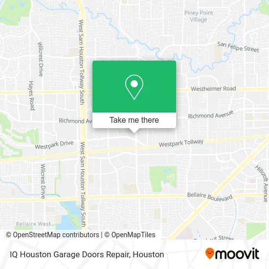 Mapa de IQ Houston Garage Doors Repair