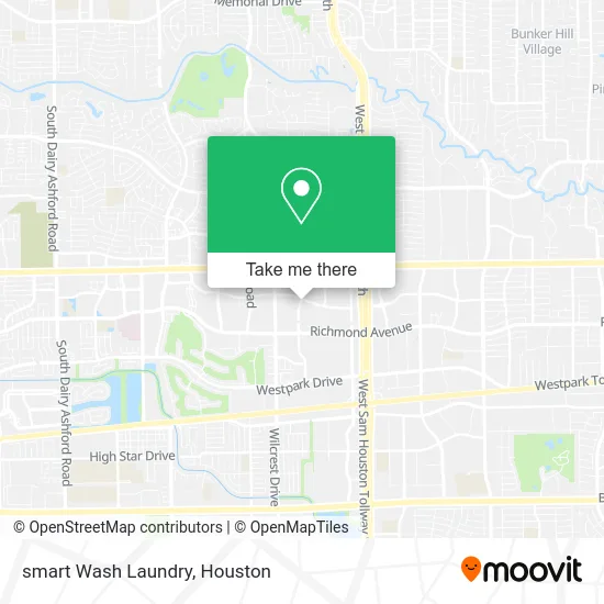 Mapa de smart Wash Laundry
