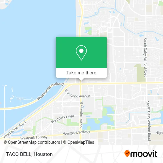 Mapa de TACO BELL