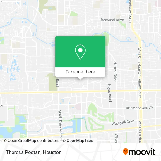 Theresa Postan map