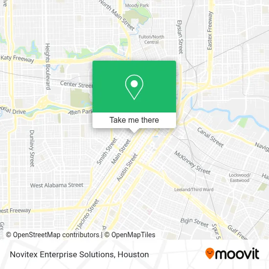 Novitex Enterprise Solutions map