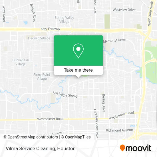 Vilma Service Cleaning map