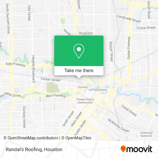 Randal's Roofing map