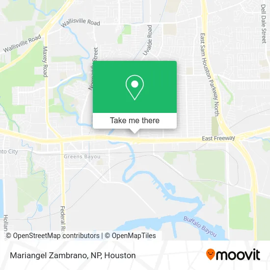 Mapa de Mariangel Zambrano, NP