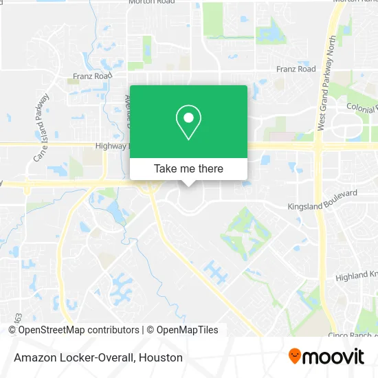 Amazon Locker-Overall map