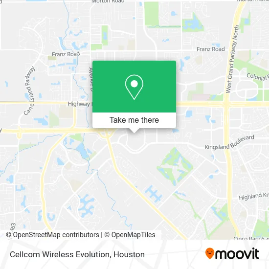 Mapa de Cellcom Wireless Evolution
