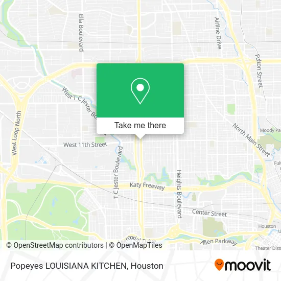 Mapa de Popeyes LOUISIANA KITCHEN