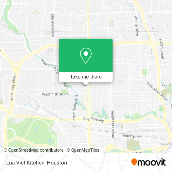 Mapa de Lua Viet Kitchen