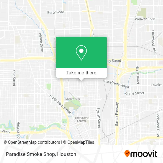 Mapa de Paradise Smoke Shop