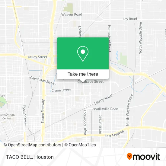 Mapa de TACO BELL