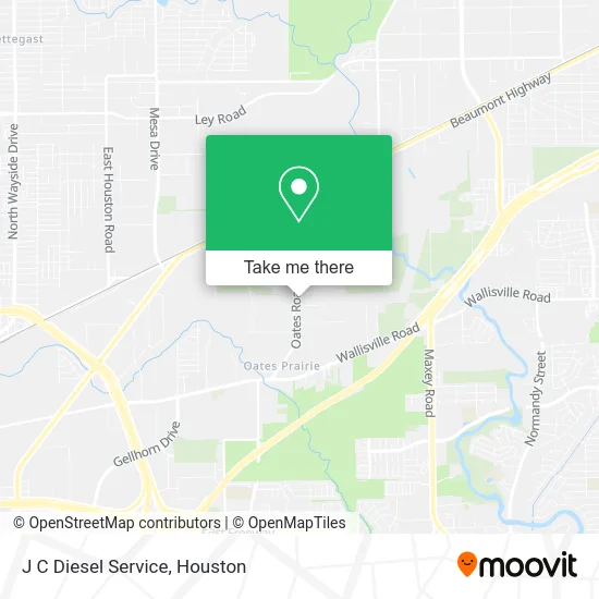 J C Diesel Service map
