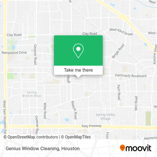 Mapa de Genius Window Cleaning