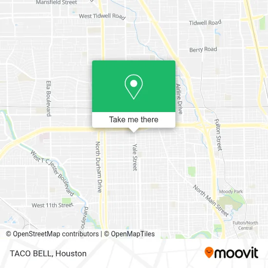 TACO BELL map