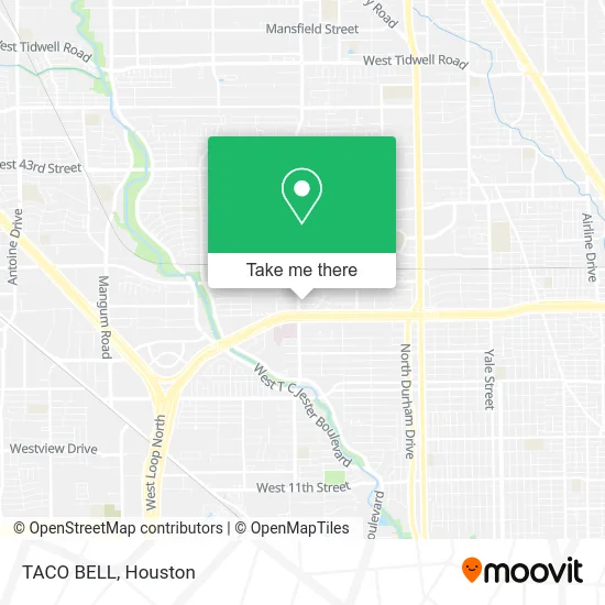 TACO BELL map