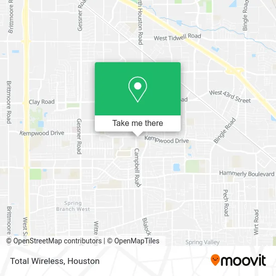 Total Wireless map