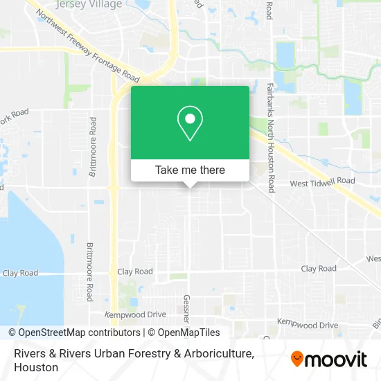 Rivers & Rivers Urban Forestry & Arboriculture map