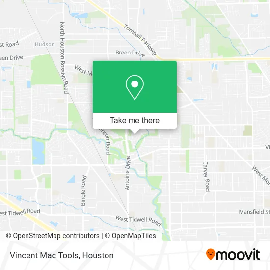Vincent Mac Tools map