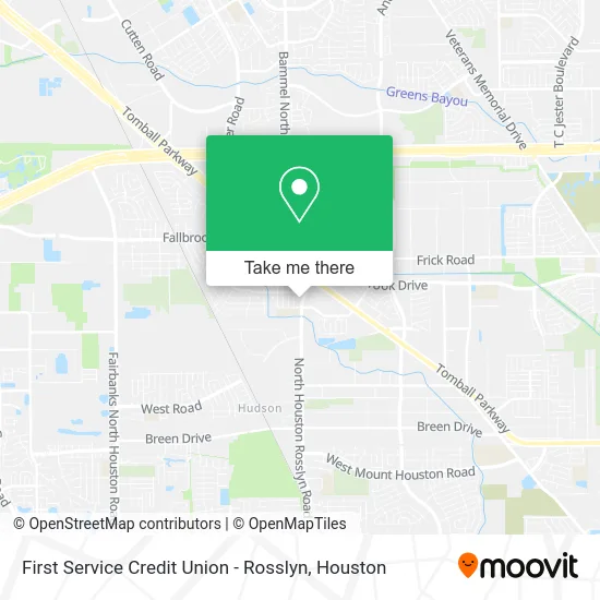 First Service Credit Union - Rosslyn map