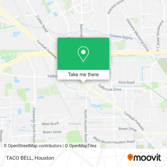 Mapa de TACO BELL