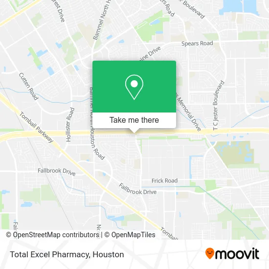 Total Excel Pharmacy map