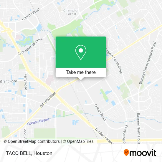 TACO BELL map
