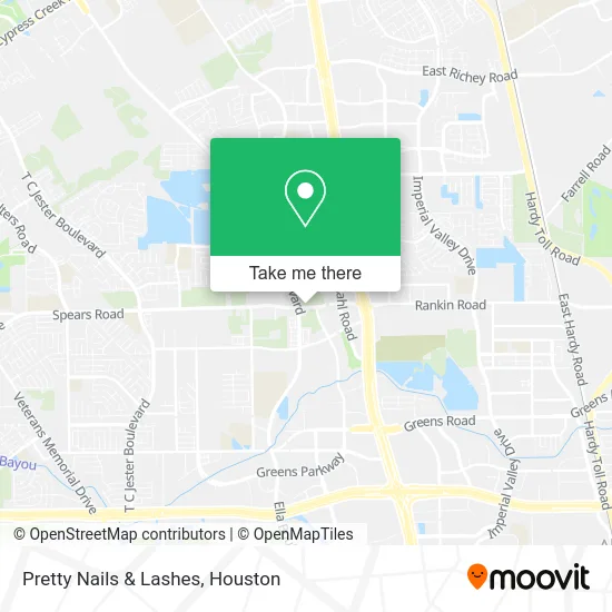 Pretty Nails & Lashes map