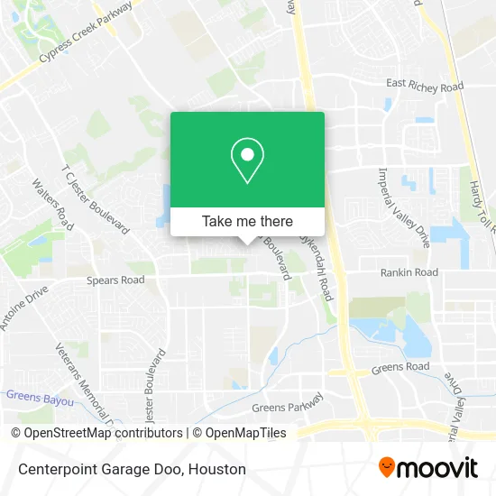 Centerpoint Garage Doo map