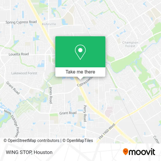 Mapa de WING STOP