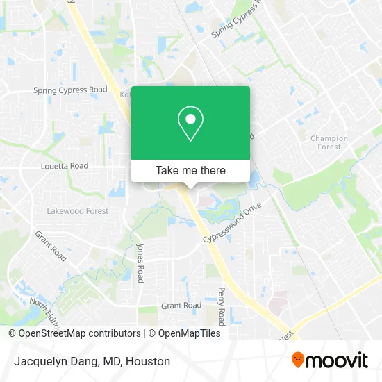 Mapa de Jacquelyn Dang, MD