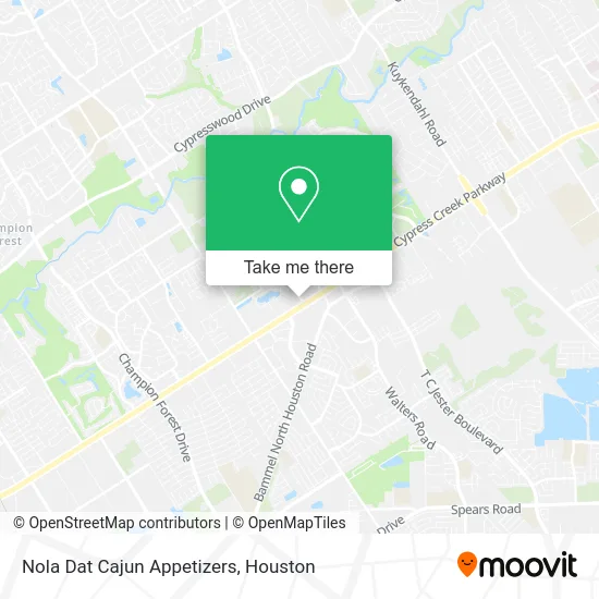 Mapa de Nola Dat Cajun Appetizers