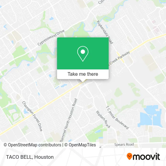 TACO BELL map