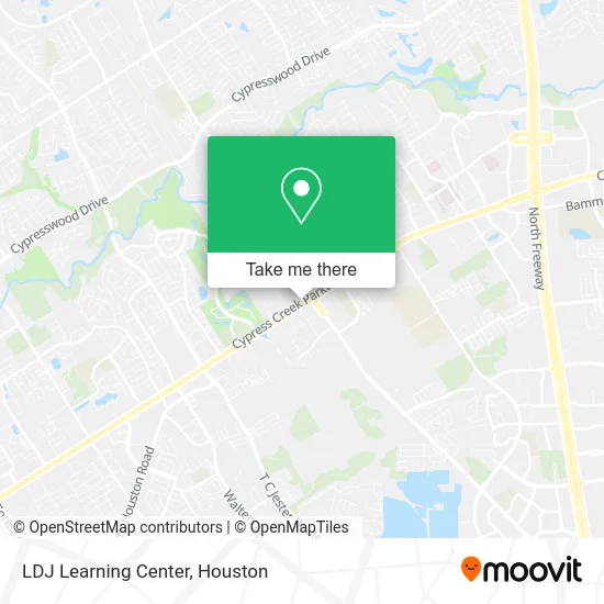 LDJ Learning Center map