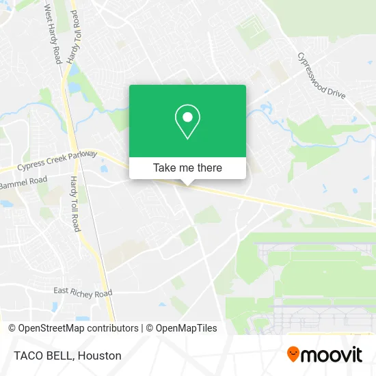 TACO BELL map