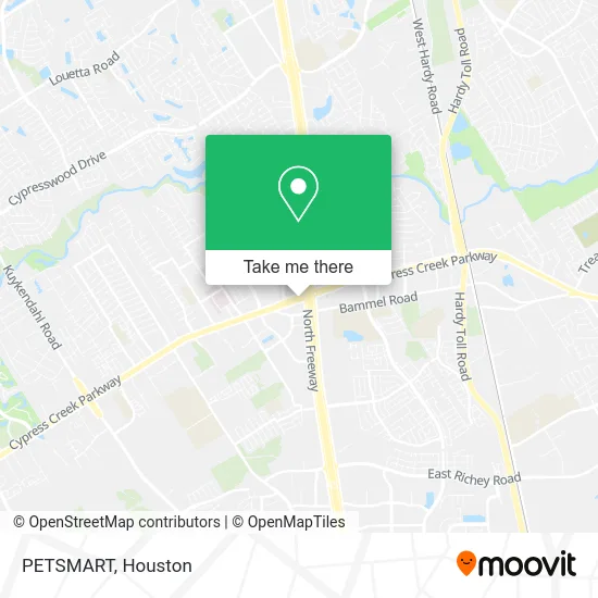 PETSMART map