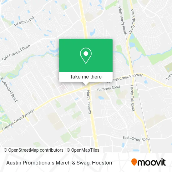 Austin Promotionals Merch & Swag map